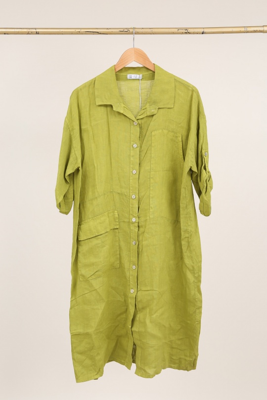 Robes longues Femme Bleu azur LA MAISON DES FIBRES NATURELLES 26360 Efashion Paris