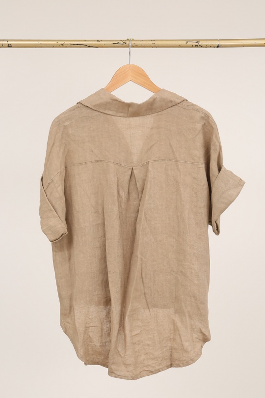 Chemises Femme Beige LA MAISON DES FIBRES NATURELLES 83737 Efashion Paris