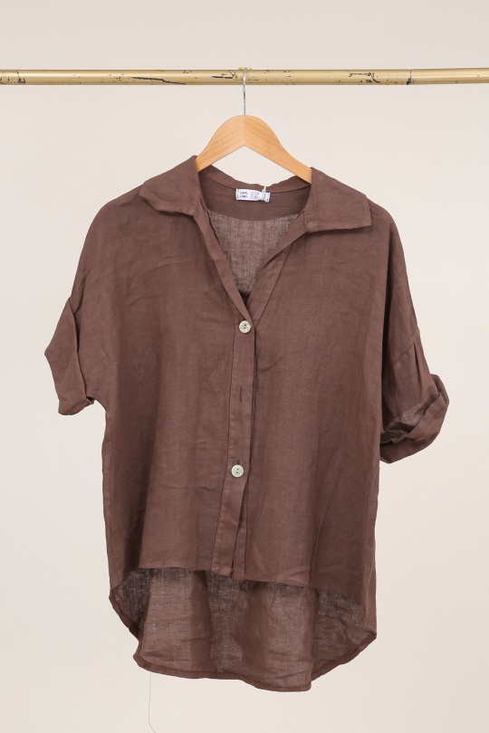 Chemises Femme Beige LA MAISON DES FIBRES NATURELLES 83737 Efashion Paris