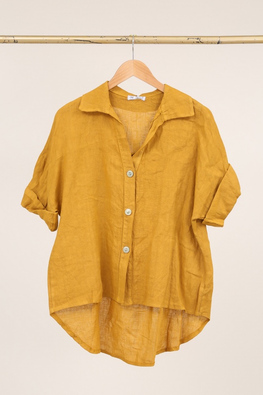 Chemises Femme Beige LA MAISON DES FIBRES NATURELLES 83737 Efashion Paris