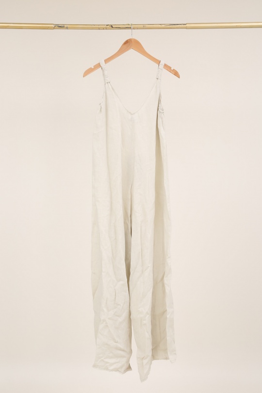 Combinaisons Femme Bleu canard LA MAISON DES FIBRES NATURELLES 704 COMBINAISON LIN UNI Efashion Paris