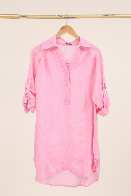 Robes mi-longues Femme Beige LA MAISON DES FIBRES NATURELLES 87323 Efashion Paris