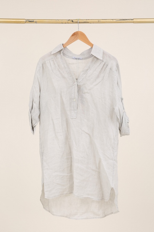 Robes mi-longues Femme Beige LA MAISON DES FIBRES NATURELLES 87323 Efashion Paris