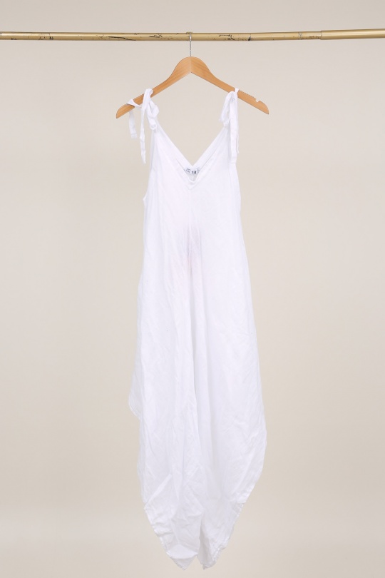 Combinaisons Femme Gris anthracite LA MAISON DES FIBRES NATURELLES 70644 COMBINAISON EN LIN Efashion Paris