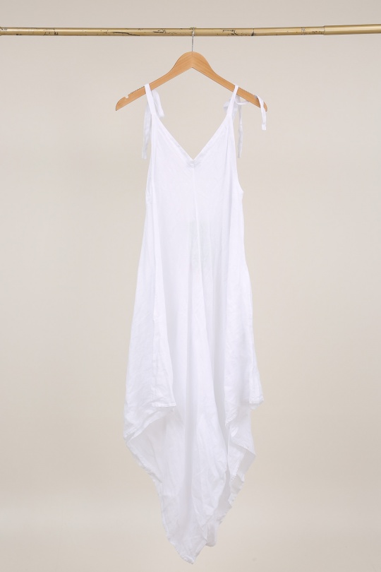 Combinaisons Femme Gris anthracite LA MAISON DES FIBRES NATURELLES 70644 COMBINAISON EN LIN Efashion Paris