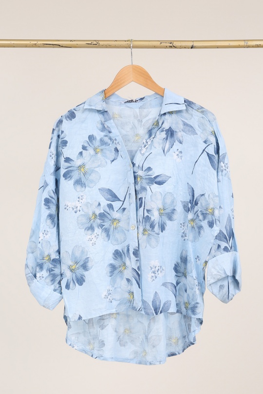 Chemises Femme Vert pomme LA MAISON DES FIBRES NATURELLES 20984 Efashion Paris