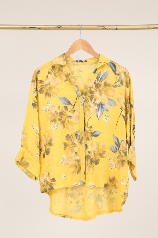 Chemises Femme Vert pomme LA MAISON DES FIBRES NATURELLES 20984 Efashion Paris