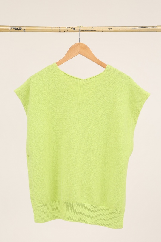 Pulls Femme Vert LA MAISON DES FIBRES NATURELLES 8013 Efashion Paris