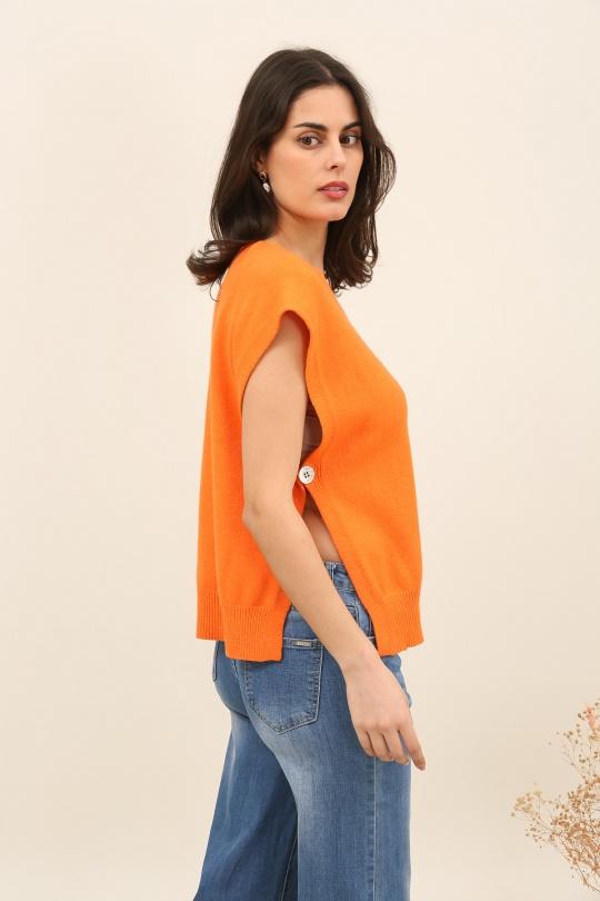 Pulls Femme Vert LA MAISON DES FIBRES NATURELLES 8013 Efashion Paris