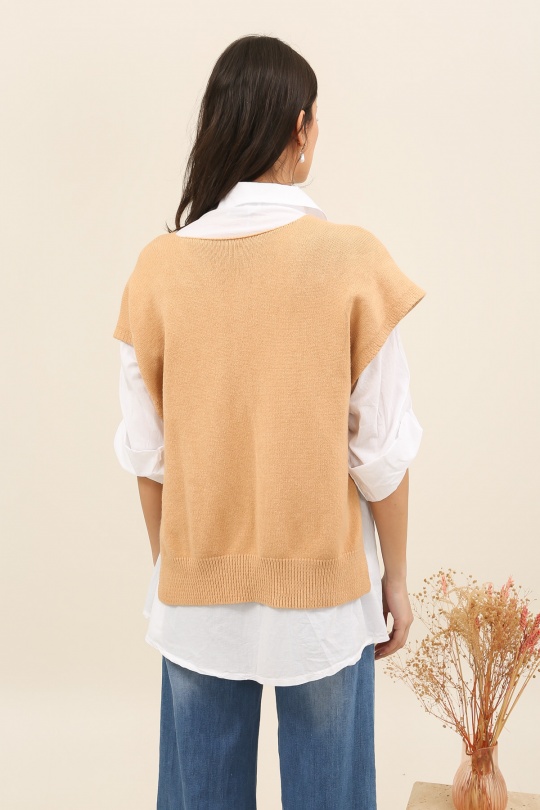 Pulls Femme Vert LA MAISON DES FIBRES NATURELLES 8013 Efashion Paris