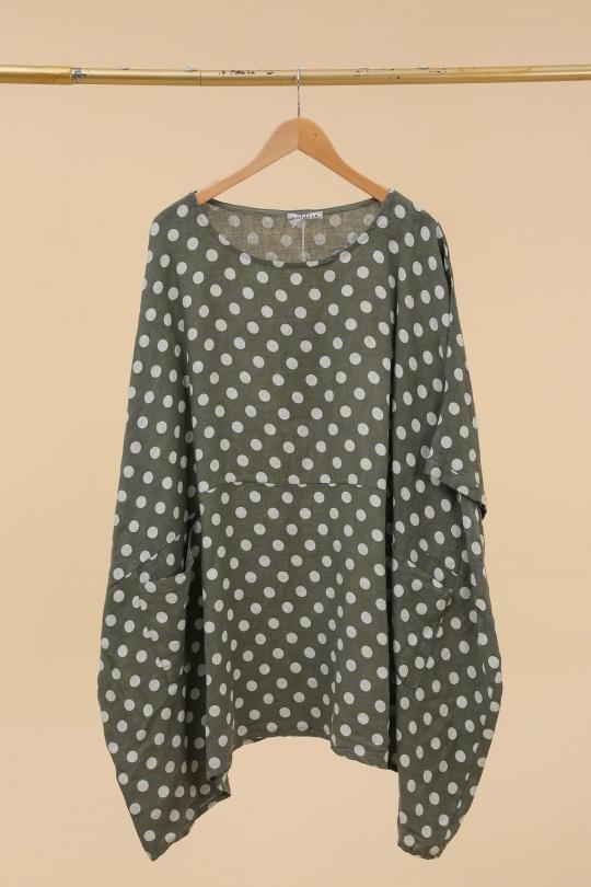 Robes courtes Femme Kaki LA MAISON DES FIBRES NATURELLES 10624P Efashion Paris