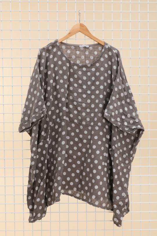 Robes courtes Femme Kaki LA MAISON DES FIBRES NATURELLES 10624P Efashion Paris