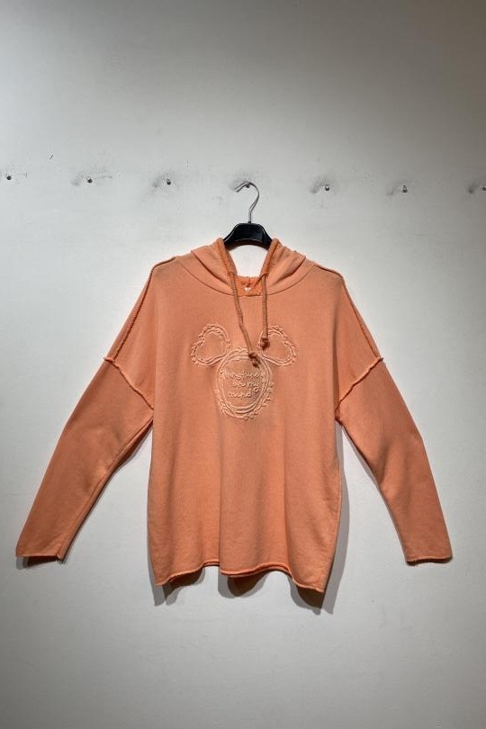 Sweats Femme Rose bonbon LA MAISON DES FIBRES NATURELLES VESTE A CAPUCHE Efashion Paris