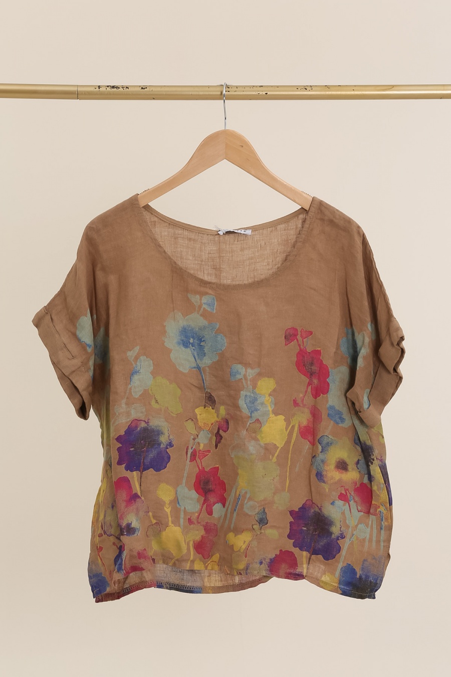 Blouses Women Camel LA MAISON DES FIBRES NATURELLES 823310 #c Efashion Paris