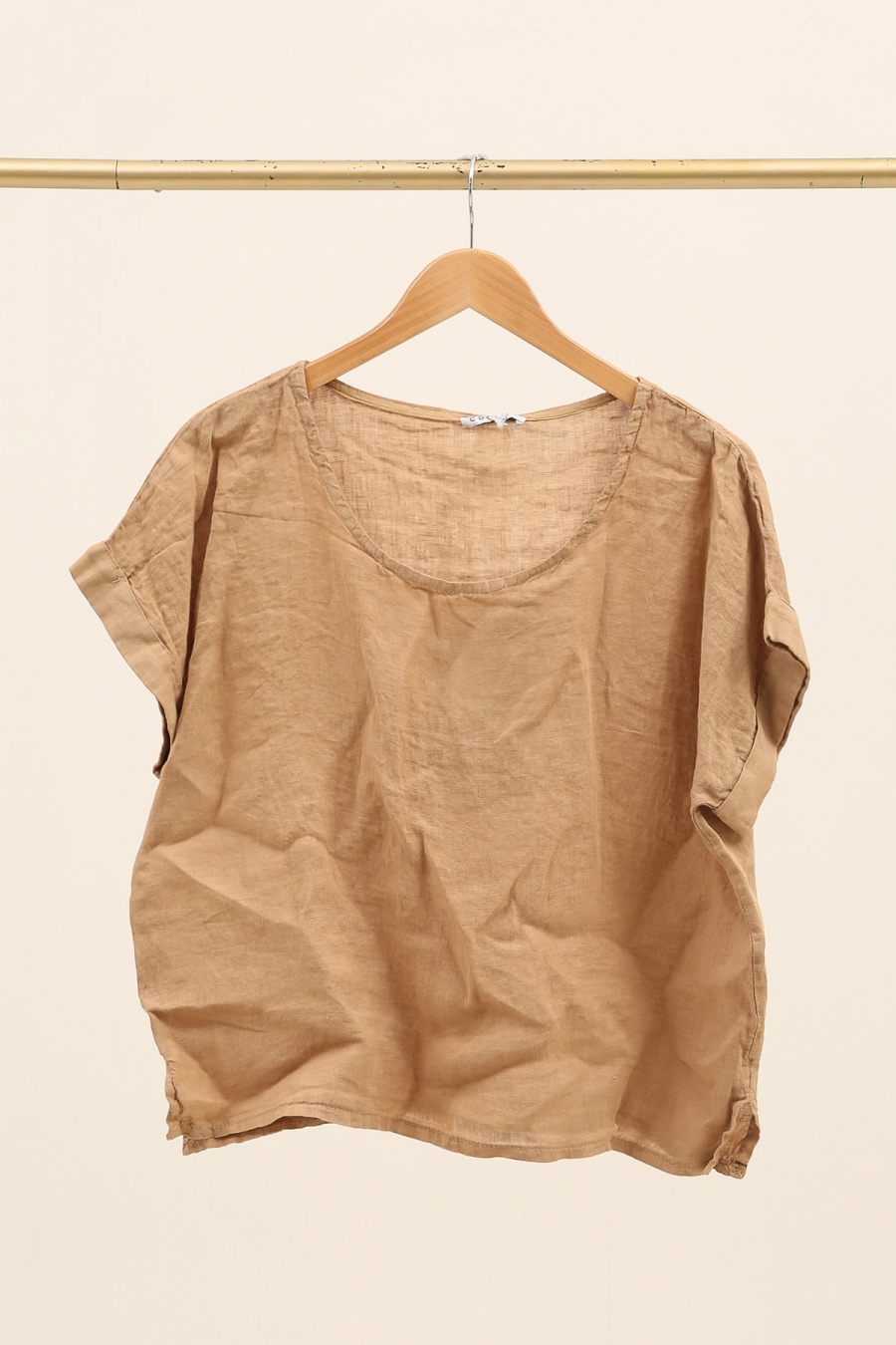Tops Femme Camel LA MAISON DES FIBRES NATURELLES 23100 #c Efashion Paris