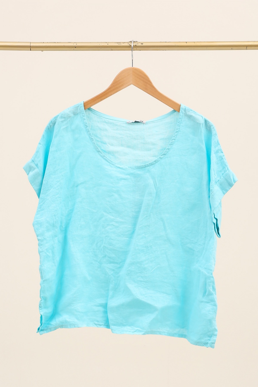 Tops Femme Vert d eau LA MAISON DES FIBRES NATURELLES 23100 #c Efashion Paris
