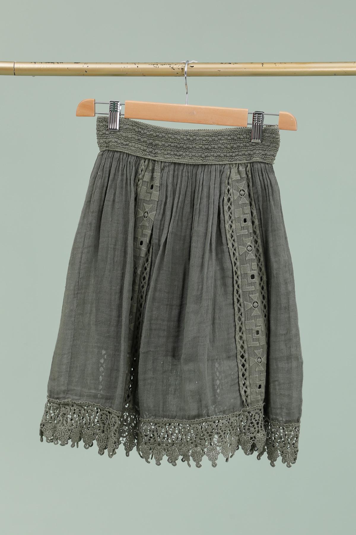 Shorts Femme Kaki LA MAISON DES FIBRES NATURELLES 8752 #c Efashion Paris