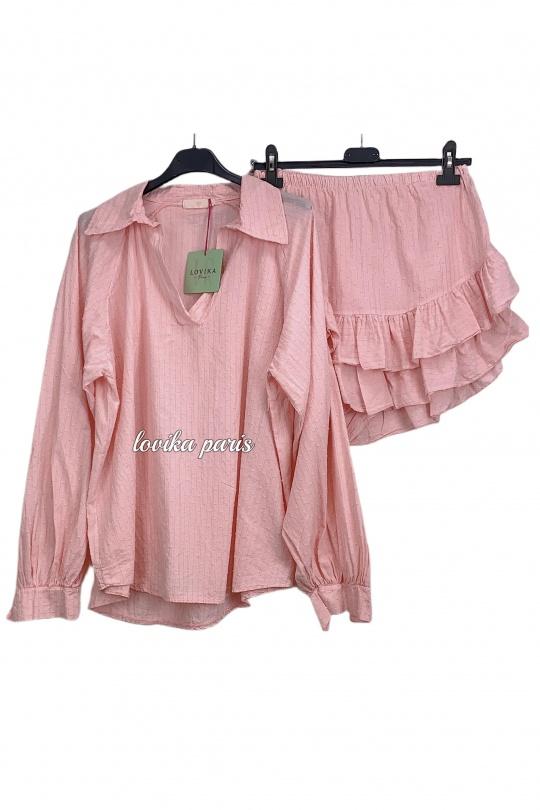 Ensembles Femme Rose LOVIKA 9114/9431-10 Efashion Paris