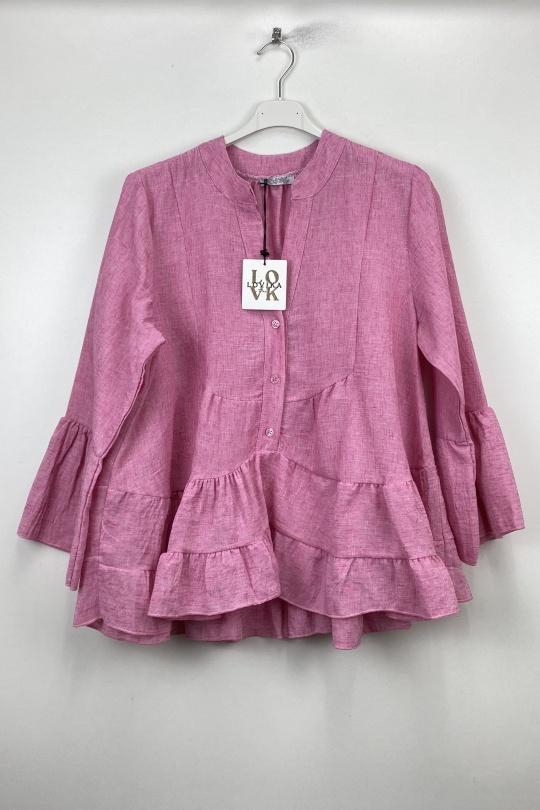 Shirts Women Fushia LOVIKA 11336 Efashion Paris