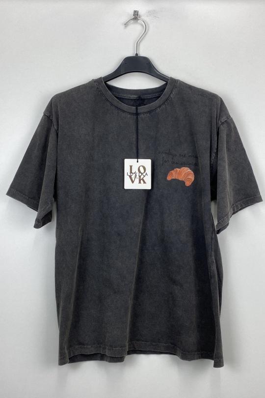 Camisetas Mujer Black LOVIKA 170 Efashion Paris