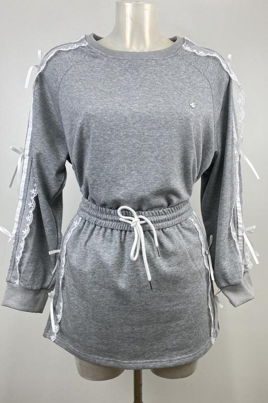 Ensembles Femme Gris foncé LOVIKA 34802 Efashion Paris