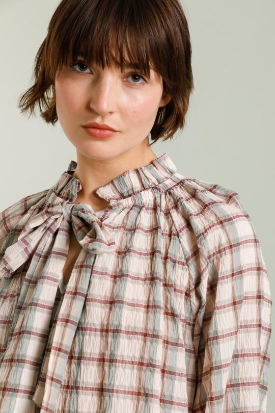 Blouses Femme Turquoise LOVIKA 31215 Efashion Paris