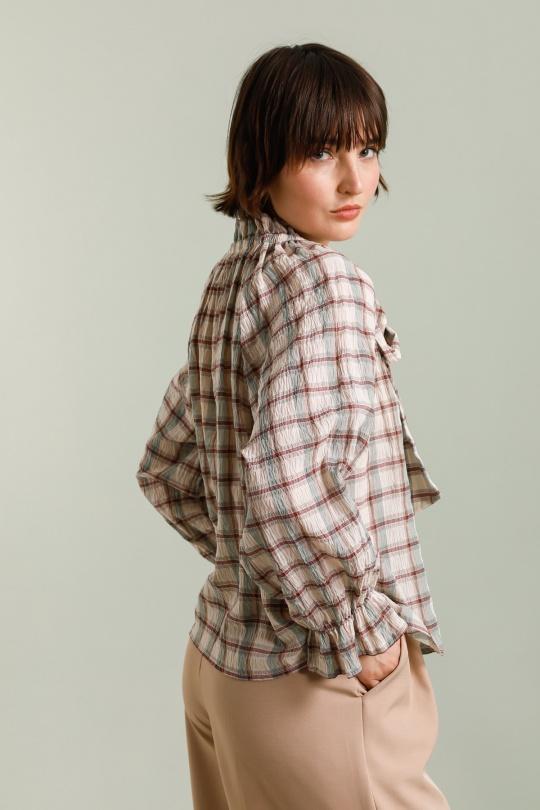 Blouses Femme Turquoise LOVIKA 31215 Efashion Paris