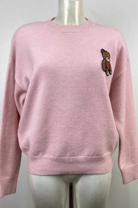 Pulls Femme Rose LOVIKA 9245 Efashion Paris