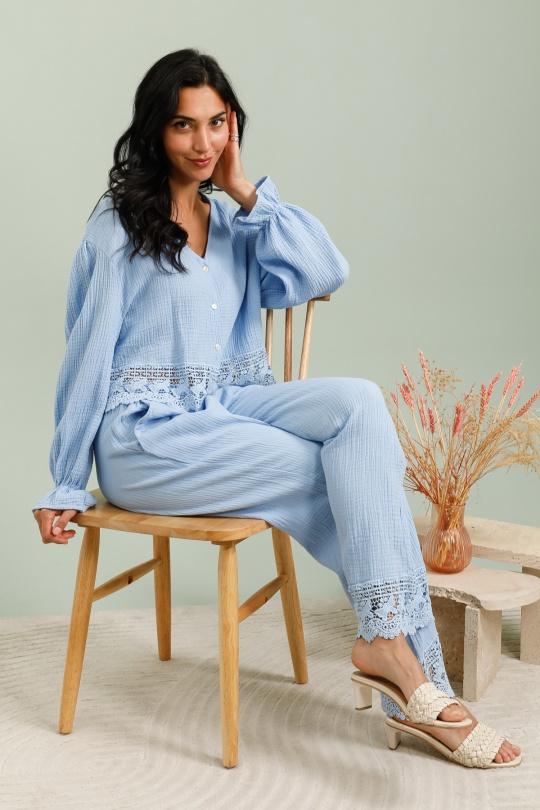 Sets Women Sky blue LOVIKA 2233 Efashion Paris