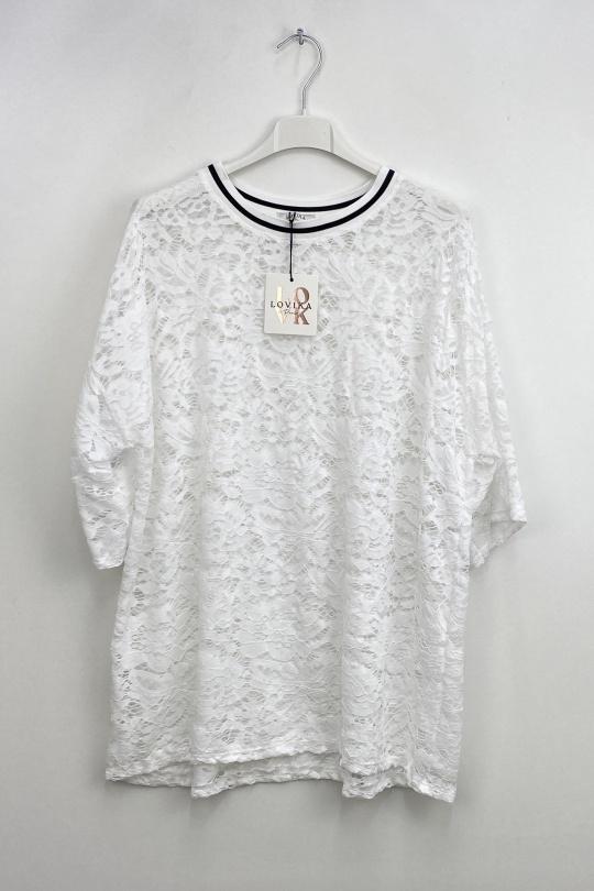 Tops Femme Blanc LOVIKA 96291 Efashion Paris