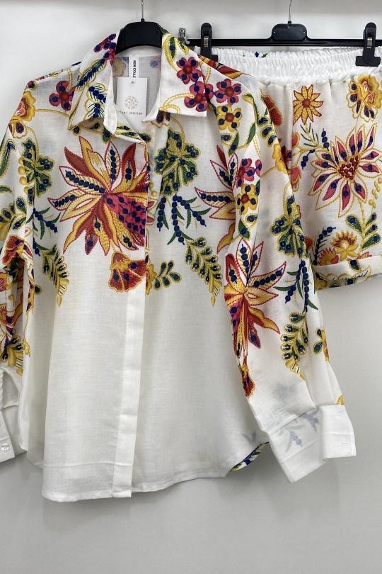 Ensembles Femme Beige LOVIKA 22826 Efashion Paris