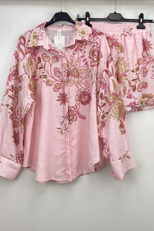 Ensembles Femme Beige LOVIKA 22826 Efashion Paris