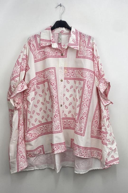 Chemises Femme Fushia LOVIKA 91382 Efashion Paris