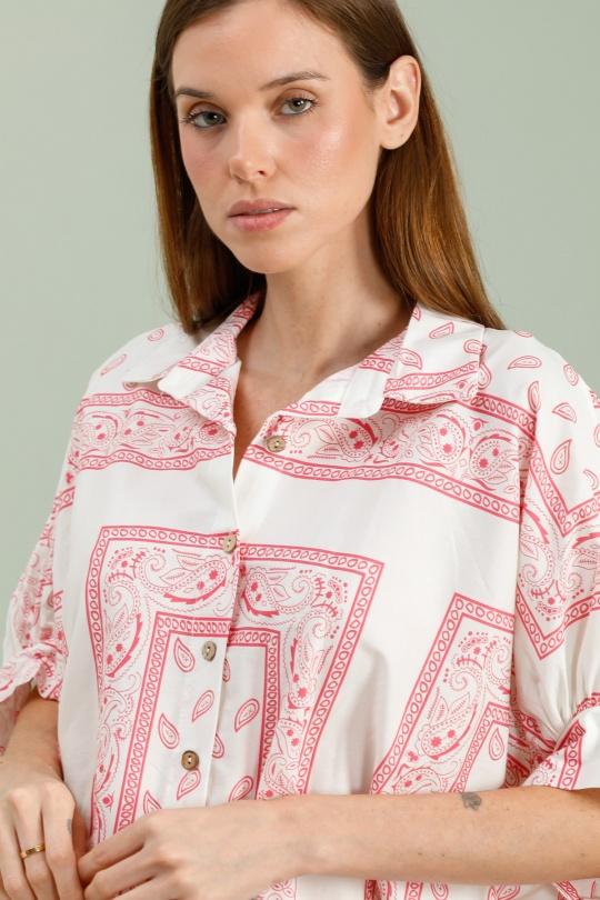 Chemises Femme Fushia LOVIKA 91382 Efashion Paris