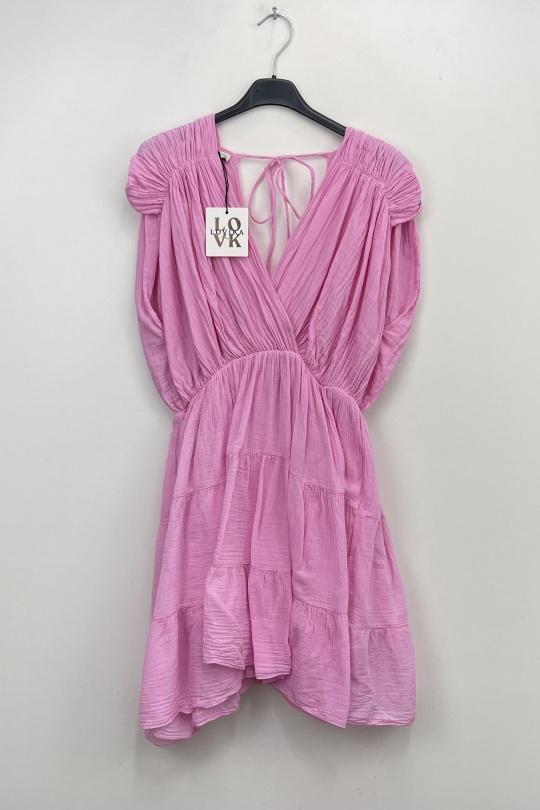 Robes courtes Femme Corail LOVIKA 5068 Efashion Paris