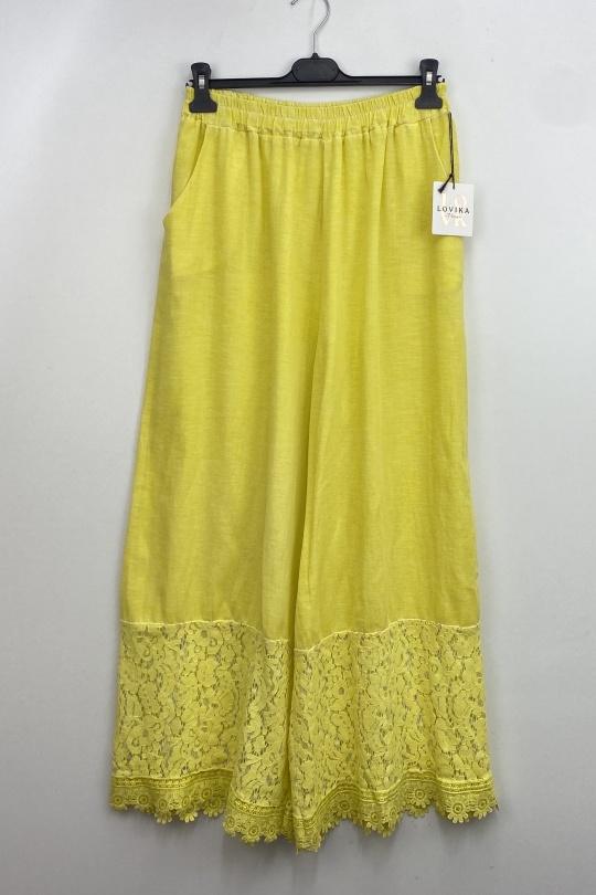 Pantalons Femme Camel LOVIKA 27048 Efashion Paris