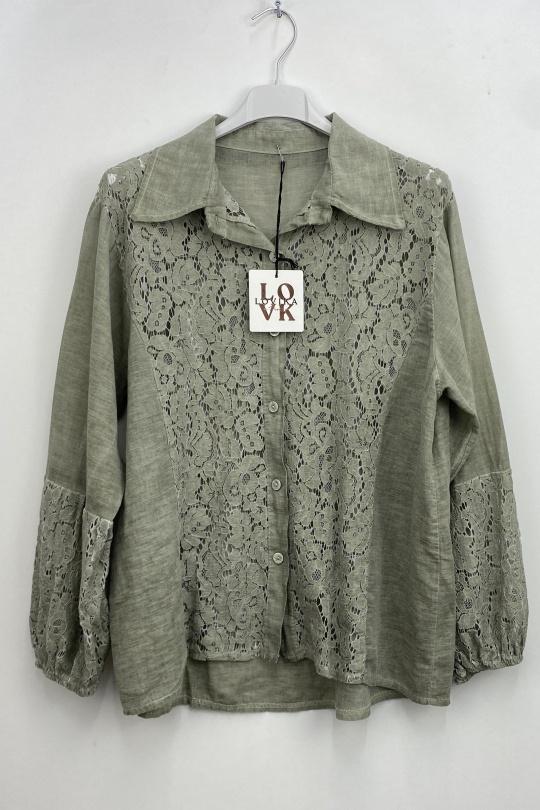 Shirts Women Camel LOVIKA 27050 Efashion Paris