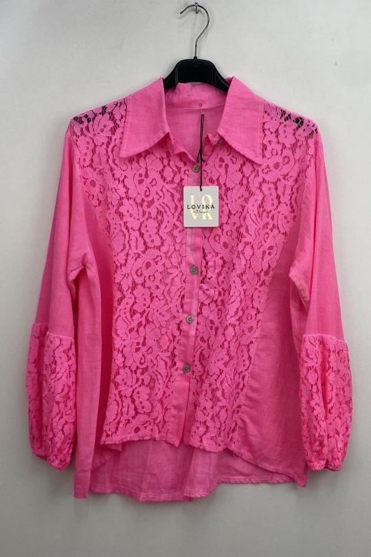 Shirts Women Camel LOVIKA 27050 Efashion Paris