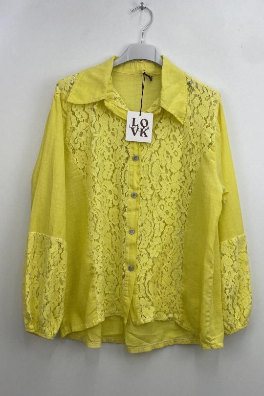 Shirts Women Camel LOVIKA 27050 Efashion Paris