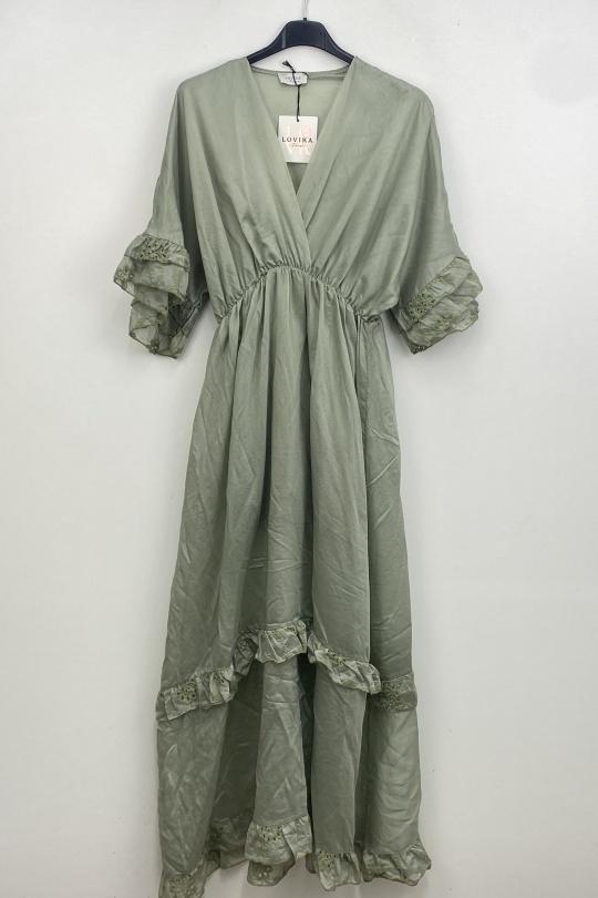 Robes longues Femme Jaune LOVIKA 5189 Efashion Paris