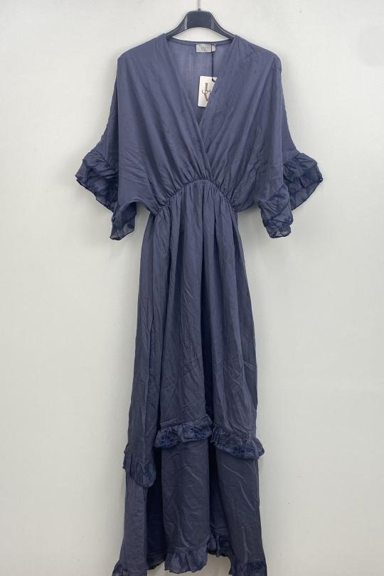 Robes longues Femme Jaune LOVIKA 5189 Efashion Paris