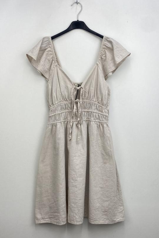Robes courtes Femme Beige LOVIKA 1560-1 Efashion Paris
