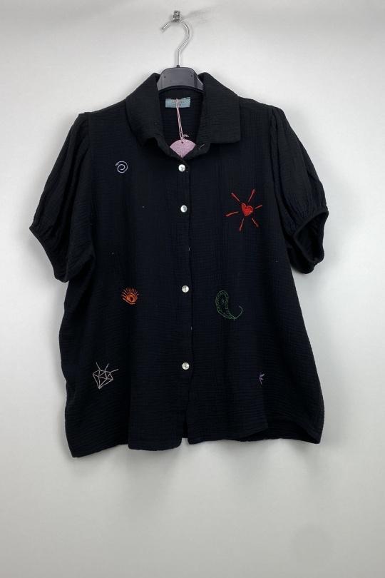 Chemises Femme Beige LOVIKA 80189A Efashion Paris