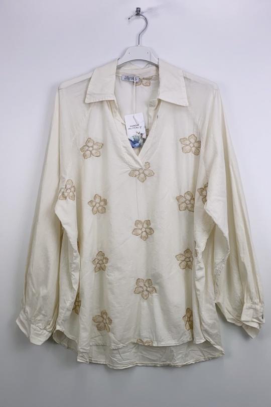Blouses Femme Beige LOVIKA 10664A Efashion Paris
