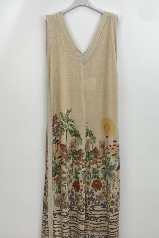 Combinaisons Femme Beige LOVIKA W50321 Efashion Paris