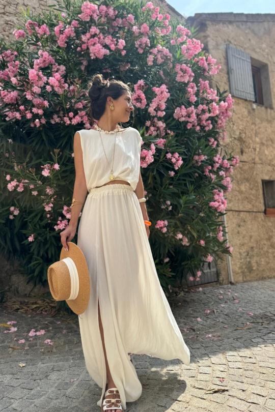 Conjuntos Mujer White LOVIKA 31323 Efashion Paris