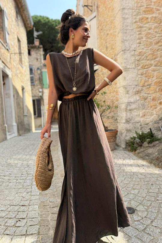 Ensembles Femme Blanc LOVIKA 31323 Efashion Paris