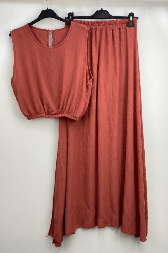 Ensembles Femme Blanc LOVIKA 31323 Efashion Paris