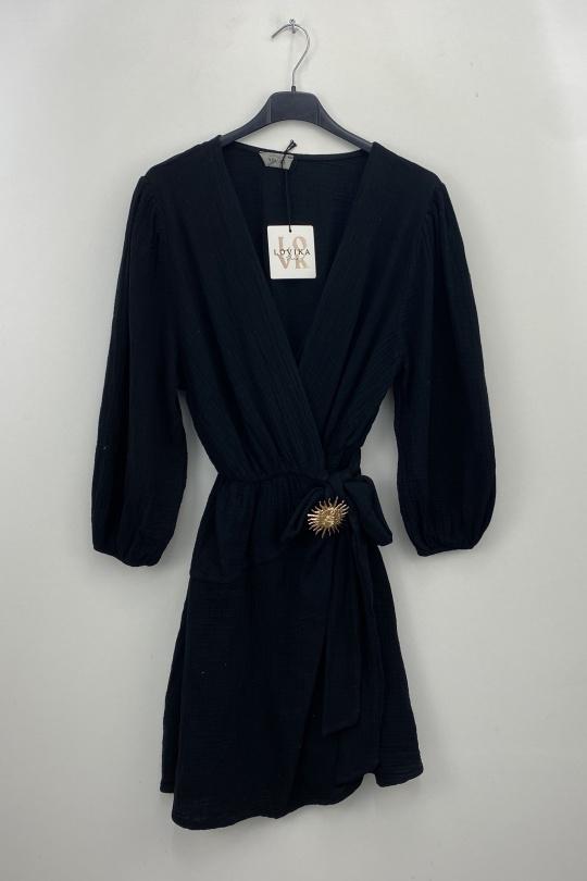 Robes courtes Femme Vert/Pomme LOVIKA 1120 Efashion Paris