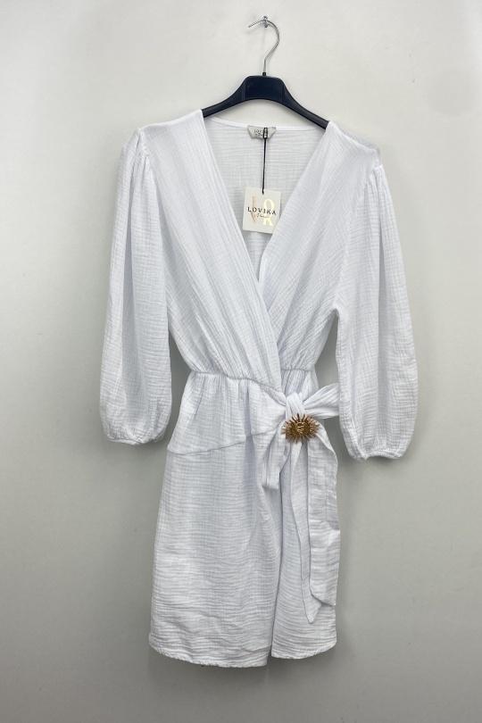 Robes courtes Femme Vert/Pomme LOVIKA 1120 Efashion Paris